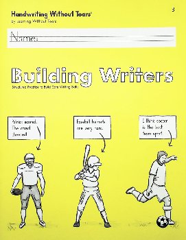 handwriting without tears building writers