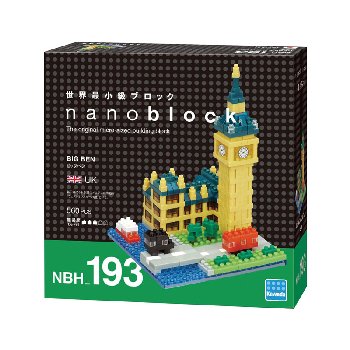 KAWADA Nanoblock Big Ben London NBH_193 micro sized block toy 