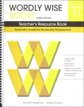 Wordly Wise 3000 3rd Edition Teacher's Resource Book 11