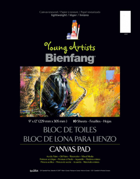 Young Artists Canvas Pad (10 sheet pad)