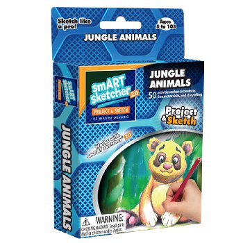 smART Sketcher 2.0 Jungle Animals Activity Pack