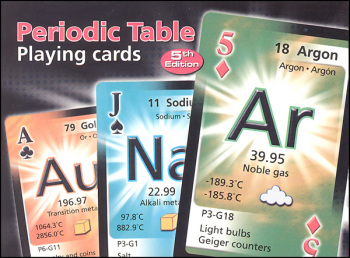 Periodic Table Playing Cards (Double Deck)