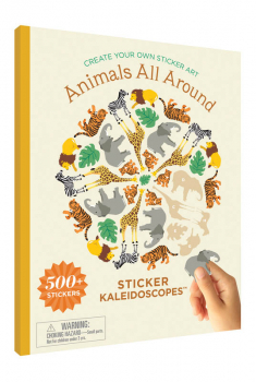 Sticker Kaleidoscope Book -Animals All Around
