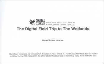 Digital Field Trip to the Wetlands CD
