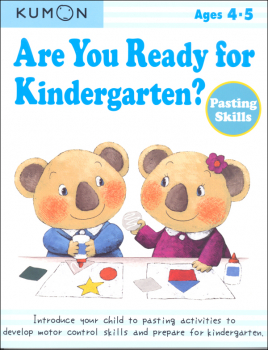 Are You Ready for Kindergarten? Pasting Skills