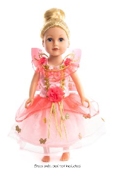Butterfly Fairy Doll Dress with Wings