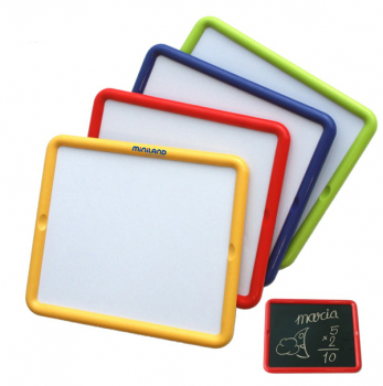 Double-Sided Magnetic Dry-Erase / Chalkboard