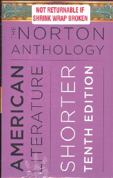 Norton Anthology of American Literature Shorter Ninth Edition