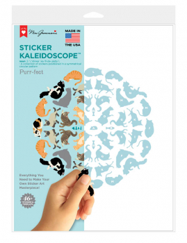 Sticker Kaleidoscope - Purr-fect (single)