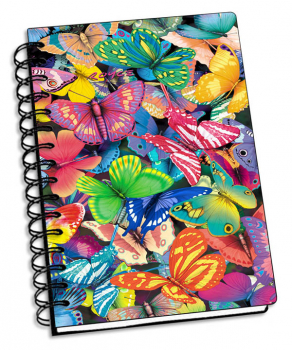 Butterfly Magic 3D Notebook 4" x 6"