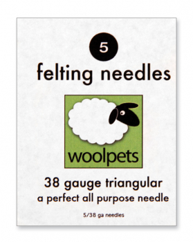 Woolpets 38 GA Triangular Felting Needles