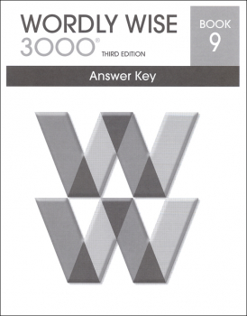 Wordly Wise 3000 3rd Edition Key Book 9