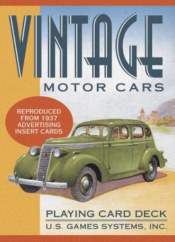 Vintage Motor Cars Playing Cards