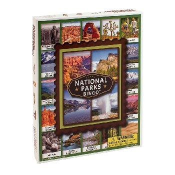 National Parks Bingo Game