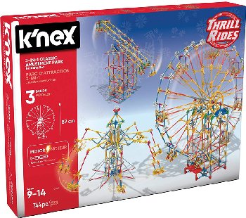 K'Nex Amusement Park Motorized Building Set (741 pieces)
