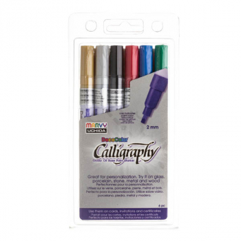 DecoColor Calligraphy Paint Marker - Pack of 6