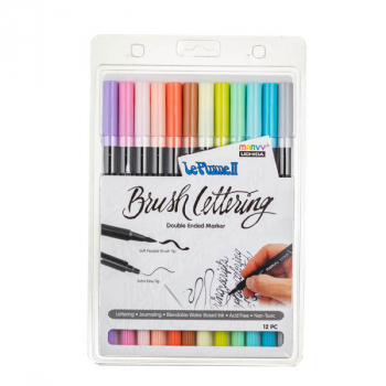 LePlume II Brush Lettering Pastel Set - Pack of 12