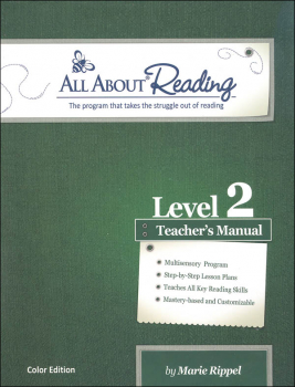 All About Reading Level 2 Teacher's Manual Color Edition