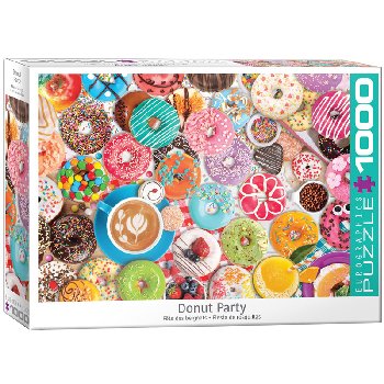 Donut Party 1000-piece Jigsaw Puzzle