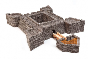 Castillio De San Marcos 1650 Piece Mini Bricks Construction Set