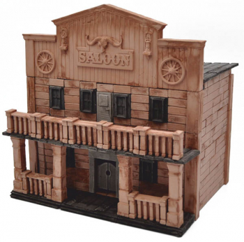 Saloon (Ghost Town) 270 Piece Mini Bricks Construction Set