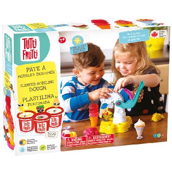 Sparkling Ice Cream Maker Kit (Tutti Frutti Scented Modeling Dough)