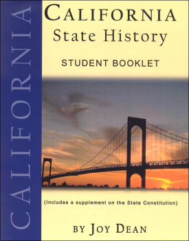 California State History from a Christian Perspective Student Book only