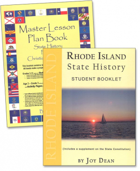 Rhode Island State History from a Christian Perspective Set