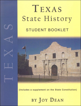 Texas State History from a Christian Perspective Student Book only