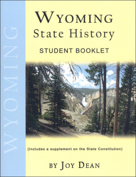 Wyoming State History from a Christian Perspective Student Book only