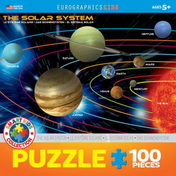 Solar System Puzzle - 100 pieces