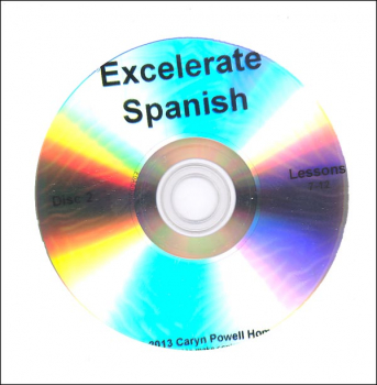 Excelerate Spanish DVD Lessons 7-12