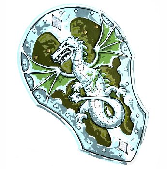 Fantasy Dragon Shield