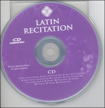 Latin Recitation CD/DVD Set