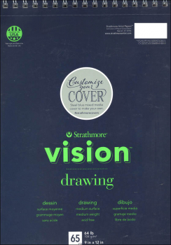 Strathmore Vision Drawing Pad - 9" x 12" (65 sheets)