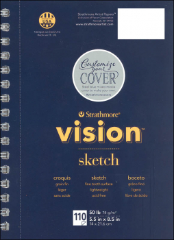 Strathmore Skills Sketch Pad 5.5" x 8.5" (110 sheets)