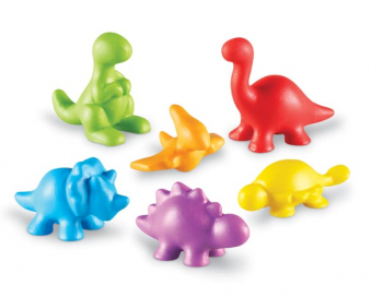 Back in Time Dinosaur Counters (Set of 72)