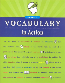 Vocabulary in Action Level D Student Edition