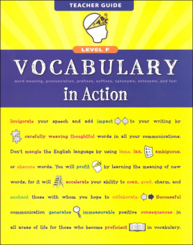 Vocabulary in Action Level F Teacher Guide