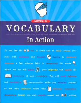 Vocabulary in Action Level G Student Edition