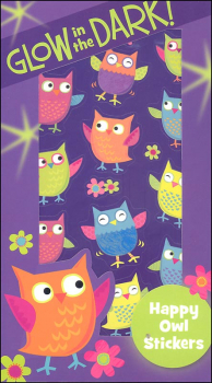 Glow-in-the-Dark Happy Owl Stickers