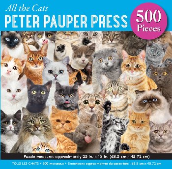 All the Cats Jigsaw Puzzle (500 piece)