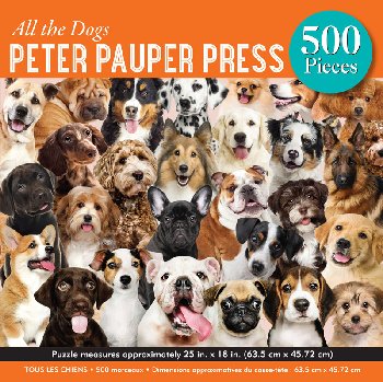 All the Dogs Jigsaw Puzzle (500 piece)