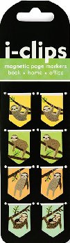 i-Clips Sloths Magnetic Page Markers