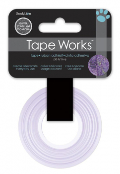 Purple Moire Glitter Tape Works