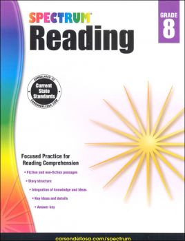 Spectrum Reading 2015 Grade 8