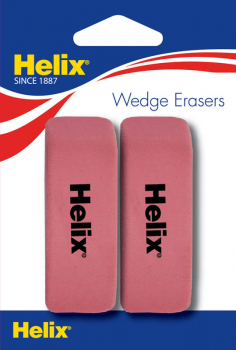 Wedge Eraser Pack of 2