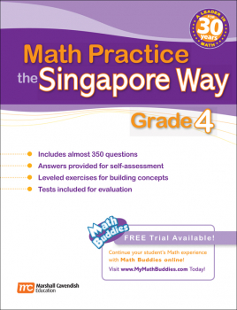 Math Practice the Singapore Way Grade 4 Workbook