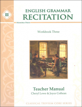 English Grammar Recitation Workbook III Teacher Guide