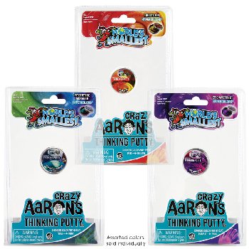 World's Smallest Crazy Aaron's Thinking Putty (assorted colors)